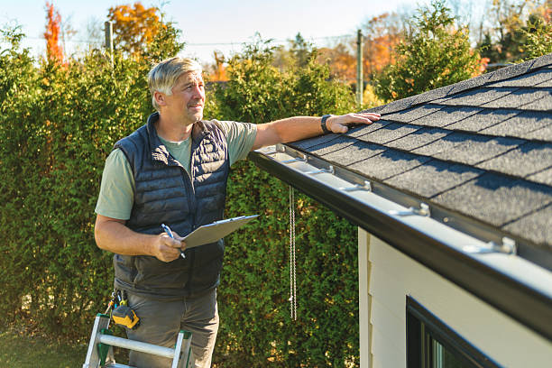 Professional Metal Roofing technician working in Berne, IN